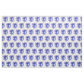 Lion Rampant Azure Stof (Yard (91,4 cm))