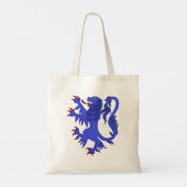 Lion Rampant Azure Tote Bag (Achterkant)