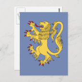Lion Rampant Briefkaart (Voorkant / Achterkant)