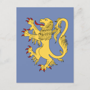 Lion Rampant Briefkaart