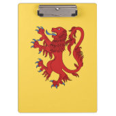Lion Rampant Gules Klembord (Voorkant)