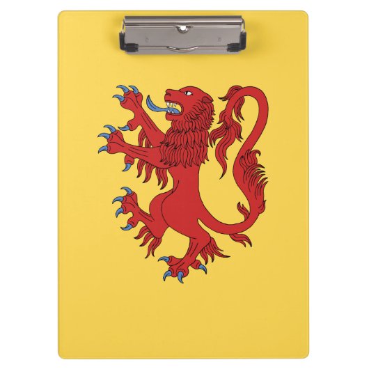 Lion Rampant Gules Klembord (Voorkant)