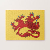 Lion Rampant Gules Legpuzzel (Horizontaal)