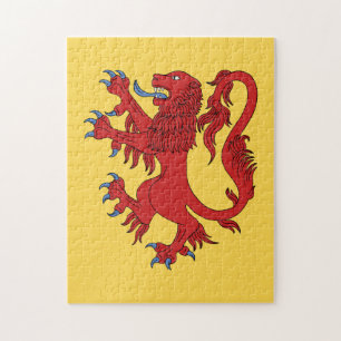 Lion Rampant Gules Legpuzzel
