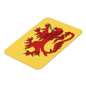 Lion Rampant Gules Magneet (Linkerzijde)