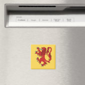 Lion Rampant Gules Magneet (Insitu (Vaatwasser))