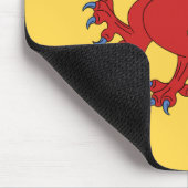 Lion Rampant Gules Muismat (Hoek)
