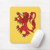 Lion Rampant Gules Muismat (Met muis)