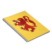 Lion Rampant Gules Notitieboek (Rechterzijde)