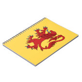 Lion Rampant Gules Notitieboek (Linkerzijde)