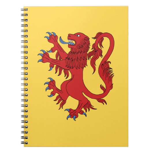 Lion Rampant Gules Notitieboek (Voorkant)
