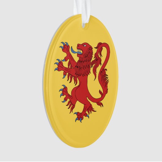 Lion Rampant Gules Ornament (voorkant)