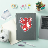 Lion Rampant Gules Sticker (iPad Cover)