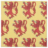 Lion Rampant Gules Stof (Swatch)