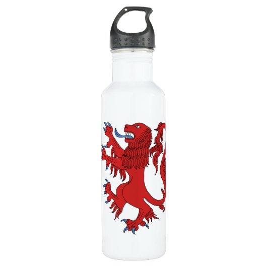 Lion Rampant Gules Waterfles (Voorkant)