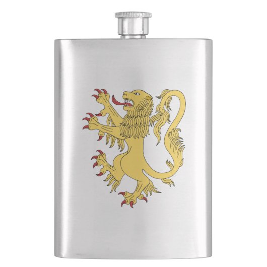Lion Rampant Heupfles (Voorkant)