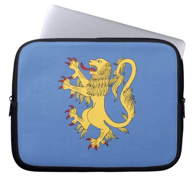 Lion Rampant Laptop Sleeve (Voorkant)