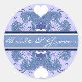 Lion Rampant Lions Ronde Sticker (Voorkant)