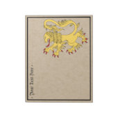 Lion Rampant Notitieblok (Linkerzijde)