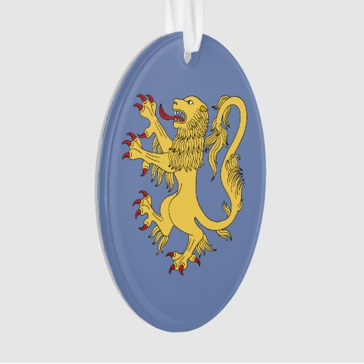 Lion Rampant Ornament (voorkant)