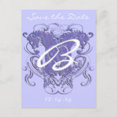 Lion Rampant Renaissance Wedding Aankondigingskaart (Voorkant)