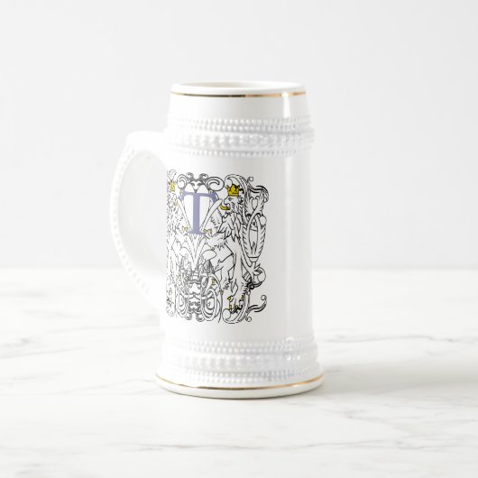 Lion Rampant Renaissance Wedding Bierpul (Voorkant links)
