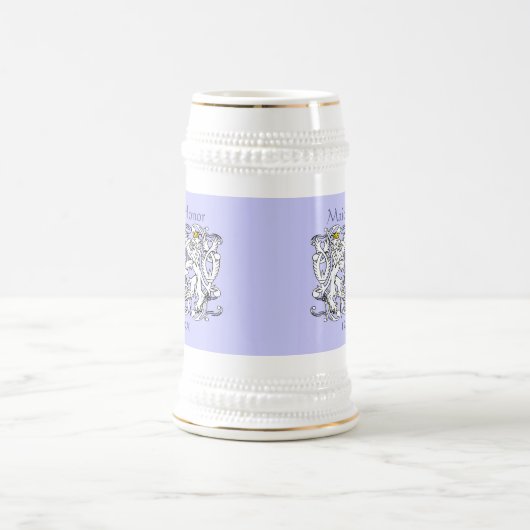 Lion Rampant Renaissance Wedding Bierpul (Center)