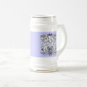 Lion Rampant Renaissance Wedding Bierpul (Voorkant rechts)