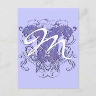 Lion Rampant Renaissance Wedding Briefkaart