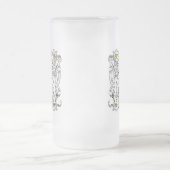 Lion Rampant Renaissance Wedding Matglas Bierpul (Center)