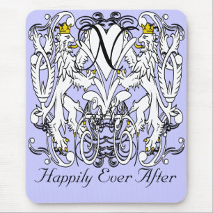 Lion Rampant Renaissance Wedding Muismat