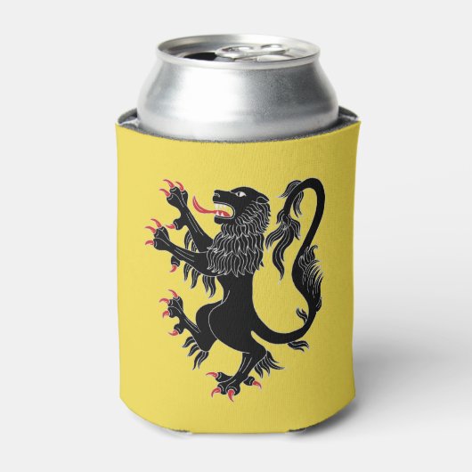 Lion Rampant Sable Blikjeskoeler (Blikje Voorkant)