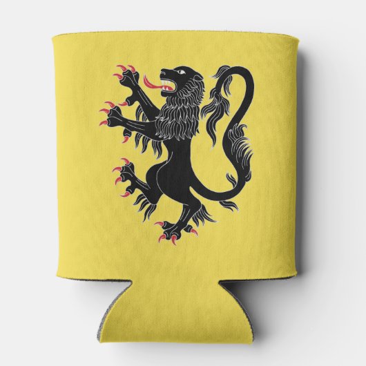 Lion Rampant Sable Blikjeskoeler (Achterkant)