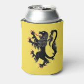 Lion Rampant Sable Blikjeskoeler (Blikje Achterkant)