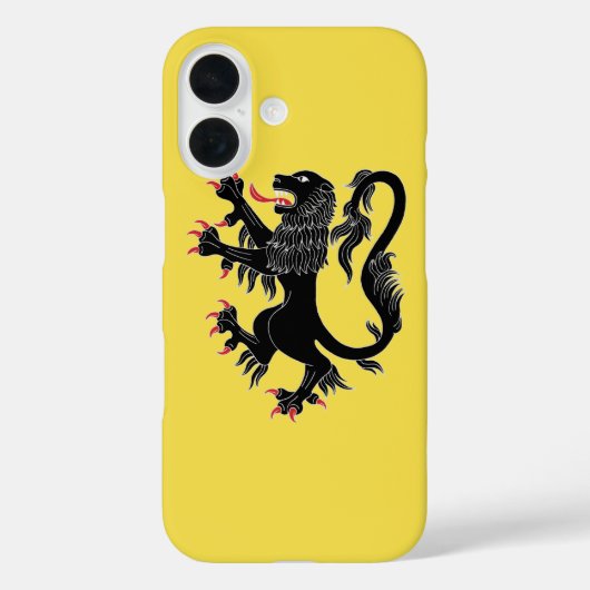 Lion Rampant Sable Case-Mate iPhone Case (Achterkant)