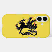 Lion Rampant Sable Case-Mate iPhone Case (Achterkant (horizontaal))