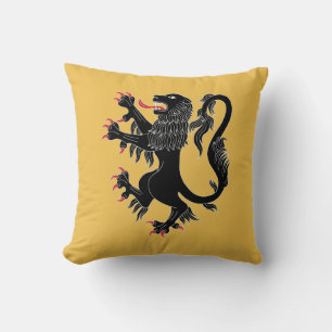 Lion Rampant Sable Kussen
