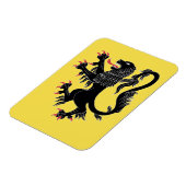 Lion Rampant Sable Magneet (Linkerzijde)