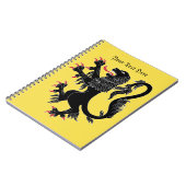 Lion Rampant Sable Notitieboek (Linkerzijde)