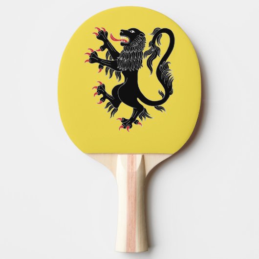 Lion Rampant Sable Tafeltennisbatje (Voorkant)
