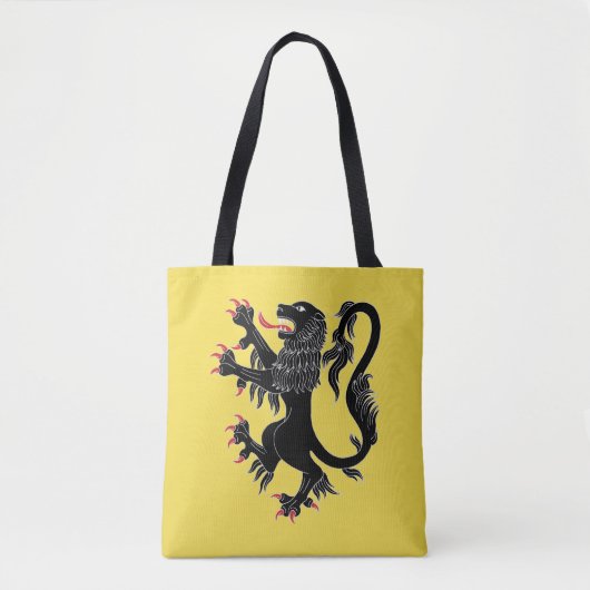 Lion Rampant Sable Tote Bag (Voorkant)