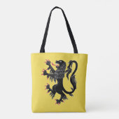 Lion Rampant Sable Tote Bag (Achterkant)