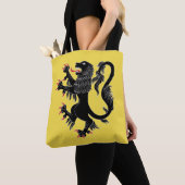 Lion Rampant Sable Tote Bag (Dichtbij)