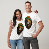 Lion Rasta Hoed T-Shirt – Chill Urban Design (Unisex)