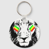 Lion Rasta Oye Black Sleutelhanger overnemen (Voorkant)