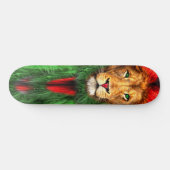 Lion Rasta Persoonlijk Skateboard (Horizontaal)