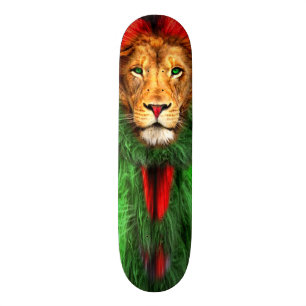 Lion Rasta Persoonlijk Skateboard
