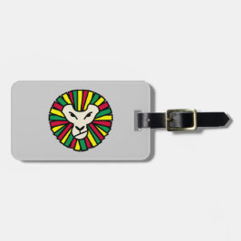 Lion Rastafari Colored Mane Bagagelabel