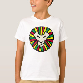 Lion Rastafari Colored Mane T-shirt