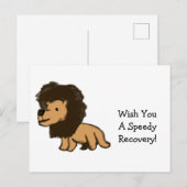 Lion Recovery Card Briefkaart (Voorkant / Achterkant)